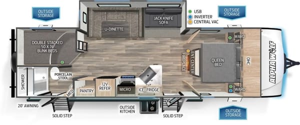 Alpha Wolf Travel Trailer