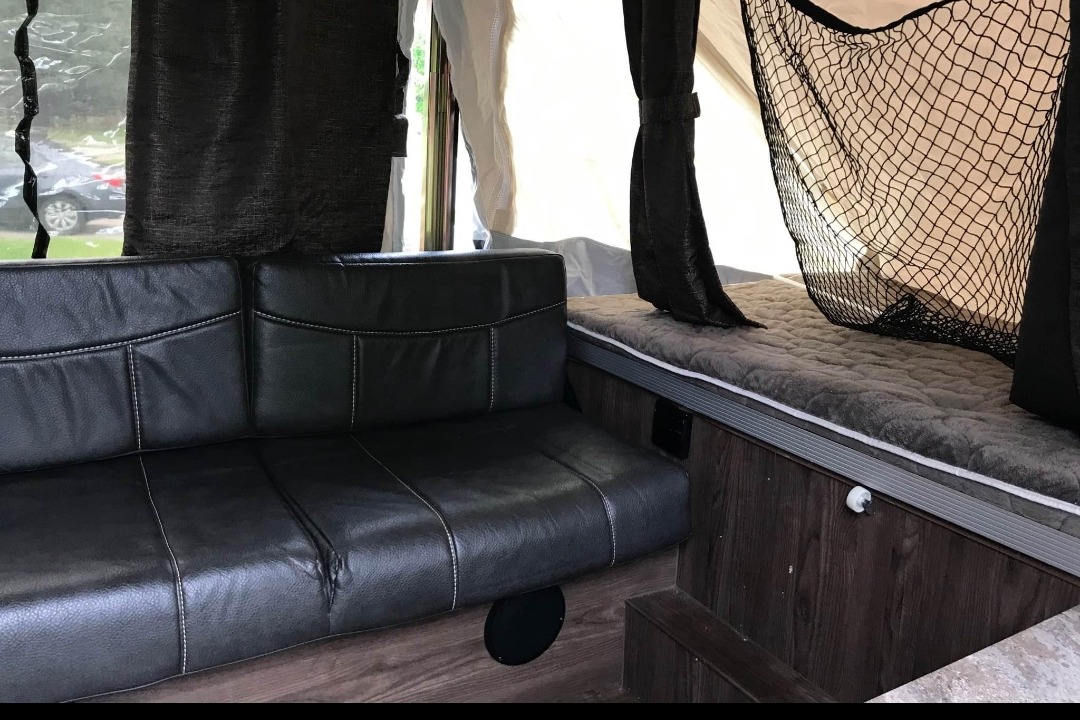 Adkins Family Forest River Rockwood Tent Trailer