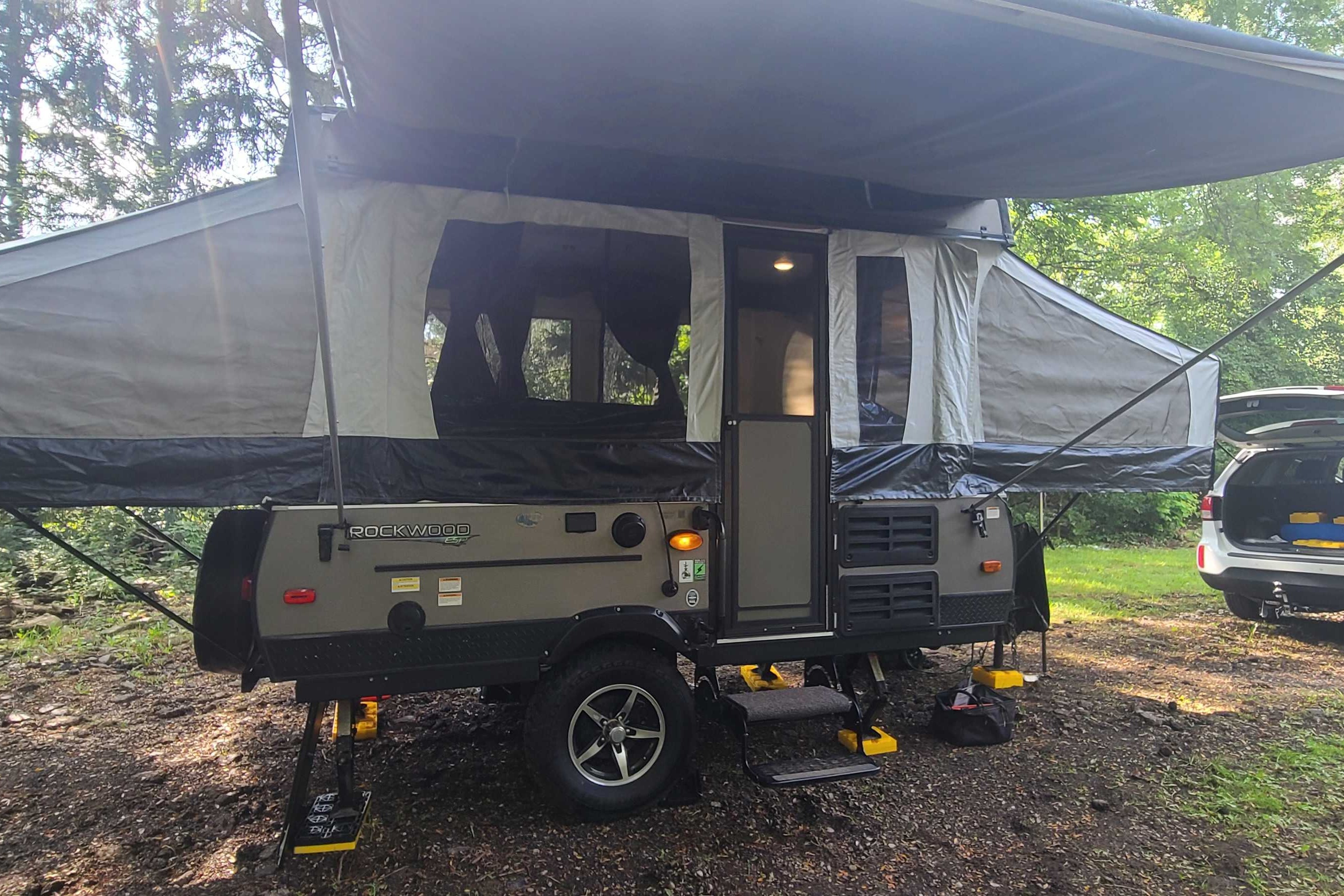 Adkins Family Forest River Rockwood Tent Trailer