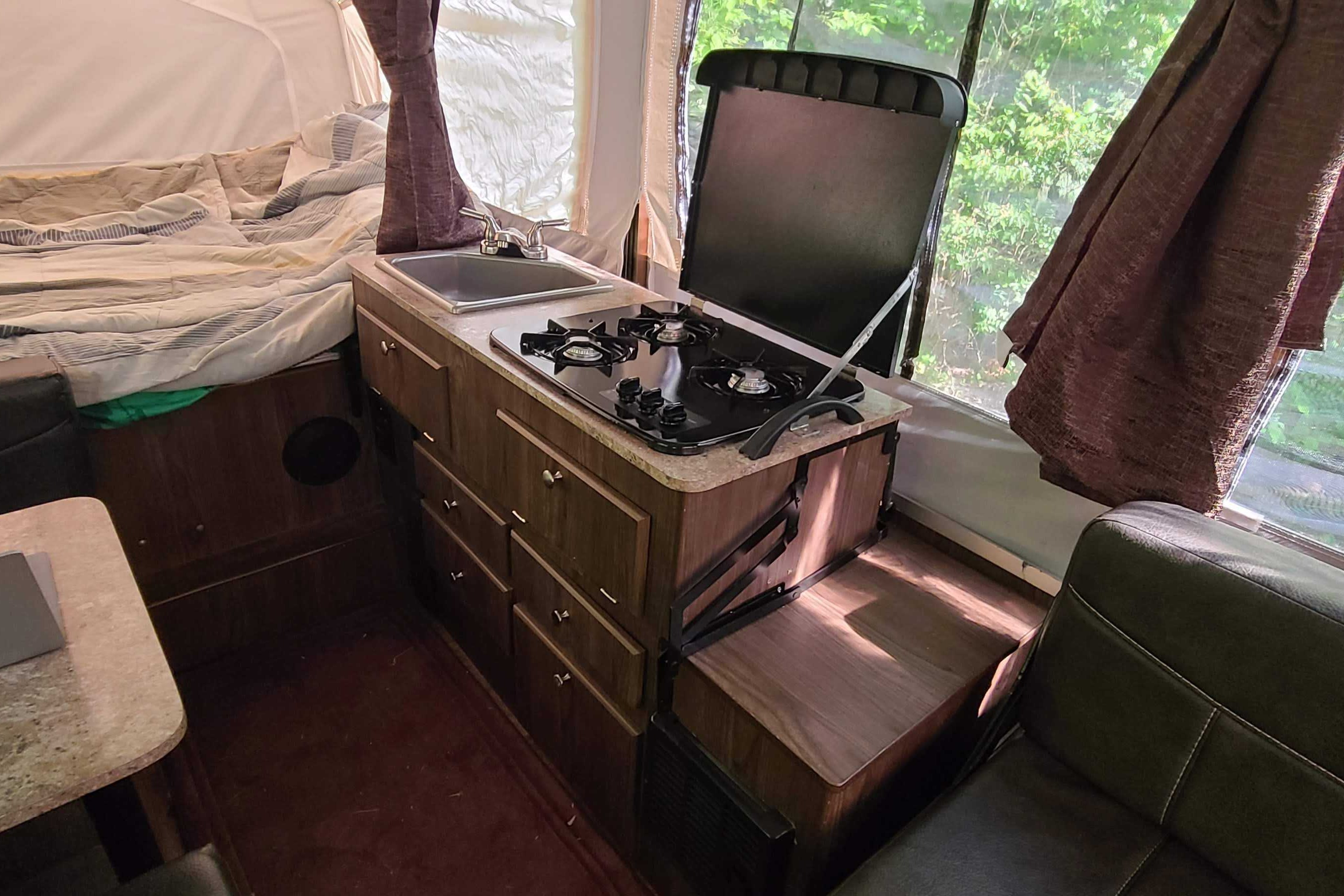 Adkins Family Forest River Rockwood Tent Trailer