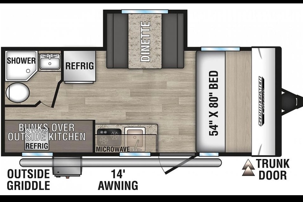 Jeff's 2023 Sportsmen 191BHK Travel Trailer