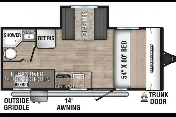 Jeff's 2023 Sportsmen 191BHK Travel Trailer
