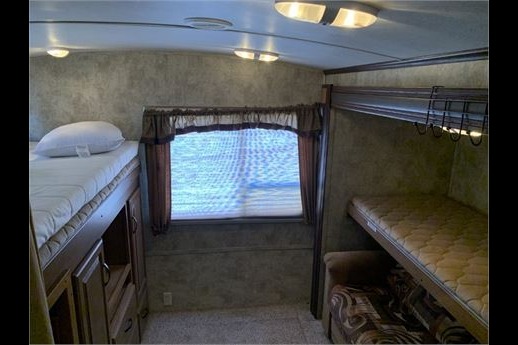 Rustic Antler Lodge Keystone Outback 312BH Travel Trailer