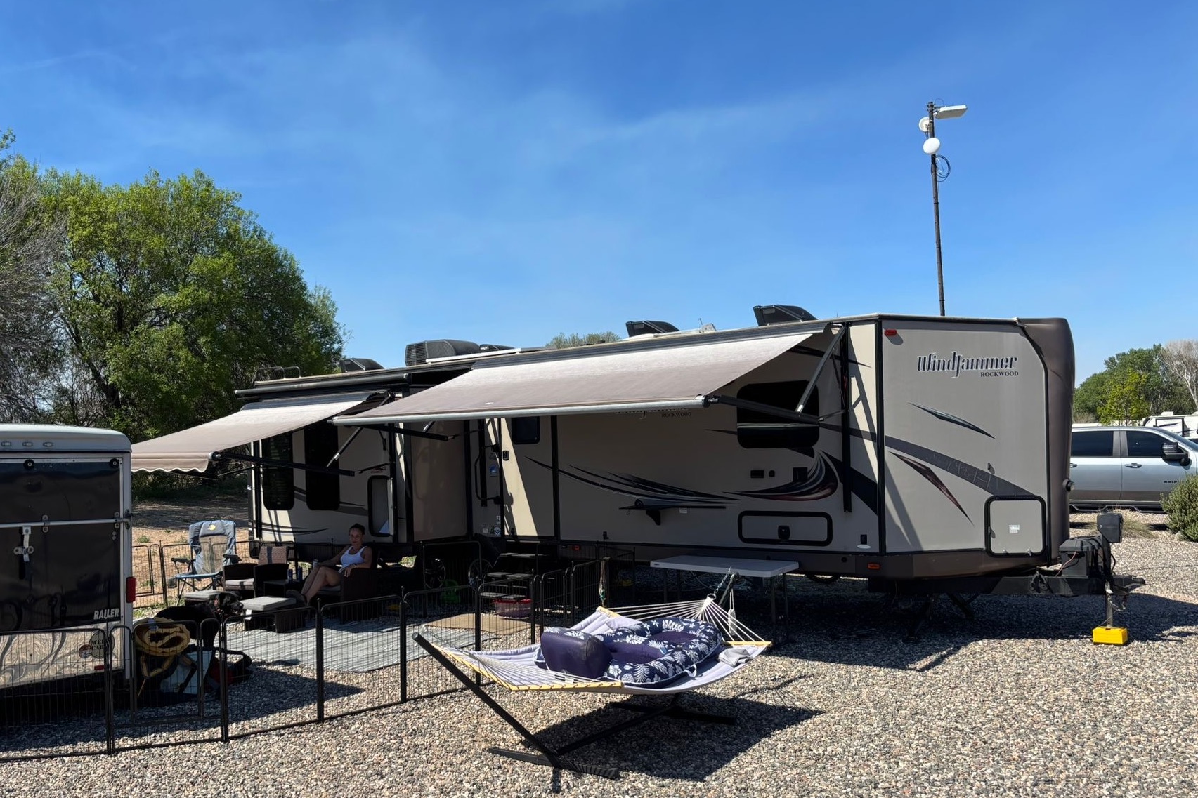 Michelle's Forest River Windjammer Travel Trailer