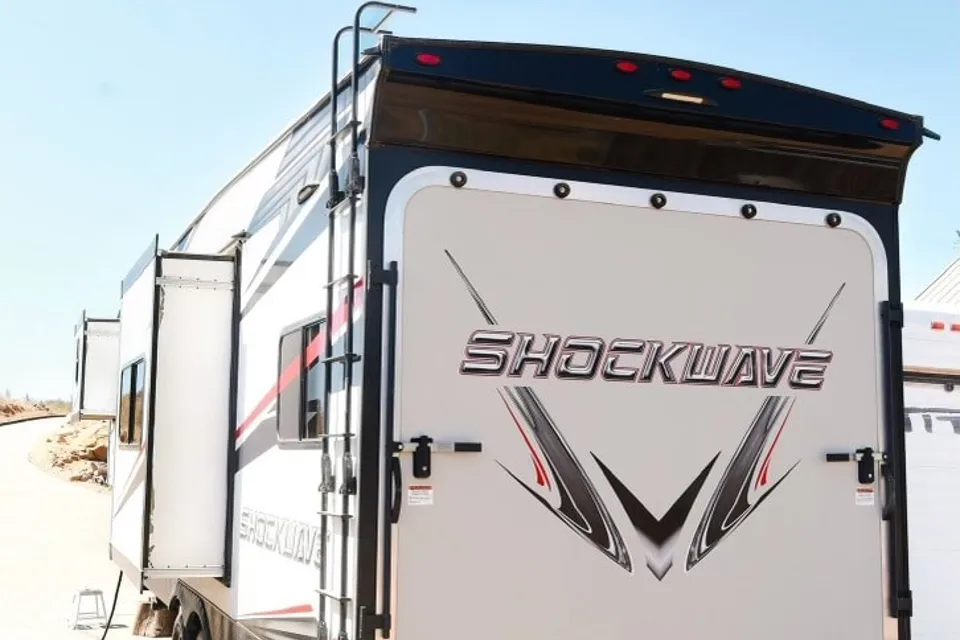 Wyatt's Forest River Shockwave Toy Hauler