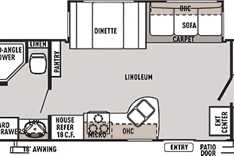 2 Bedroom Trailer with Washer/Dryer