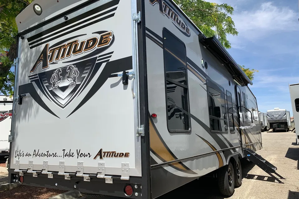 J&M Rentals ,Eclipse RV Attitude 28IBG Toy Hauler