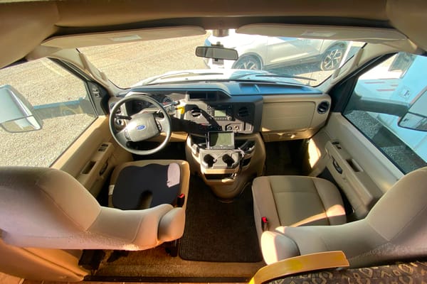 RV4RENT Cutaway Stress of Vacationing