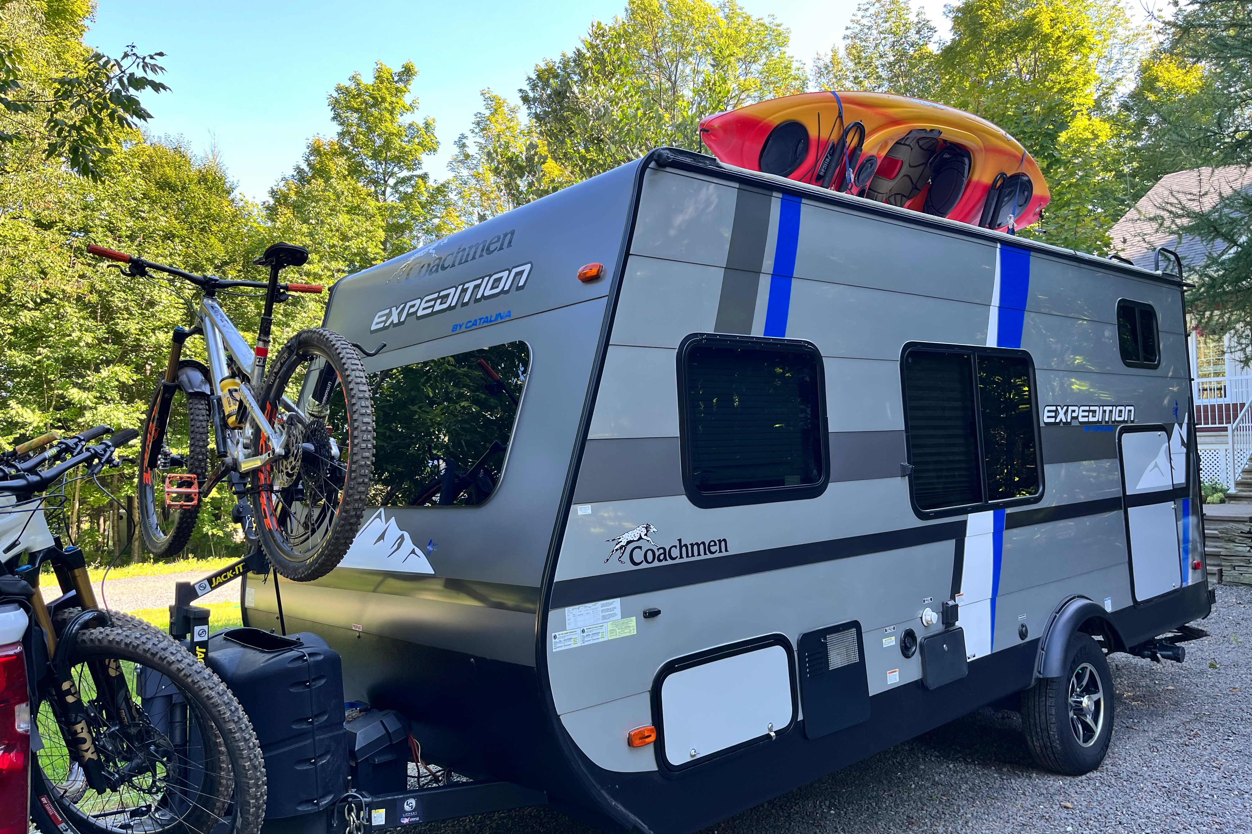 Roulotte parfaite pour une escapade en famille 