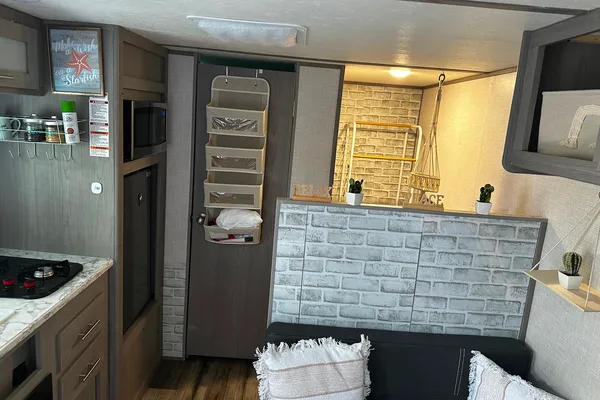 A Jewel-Coleman 17B Travel Trailer