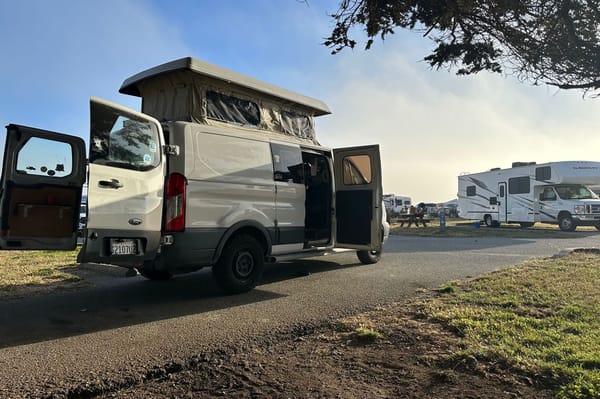 Off-Grid Adventure Van with Solar, Generator & Pop-Top