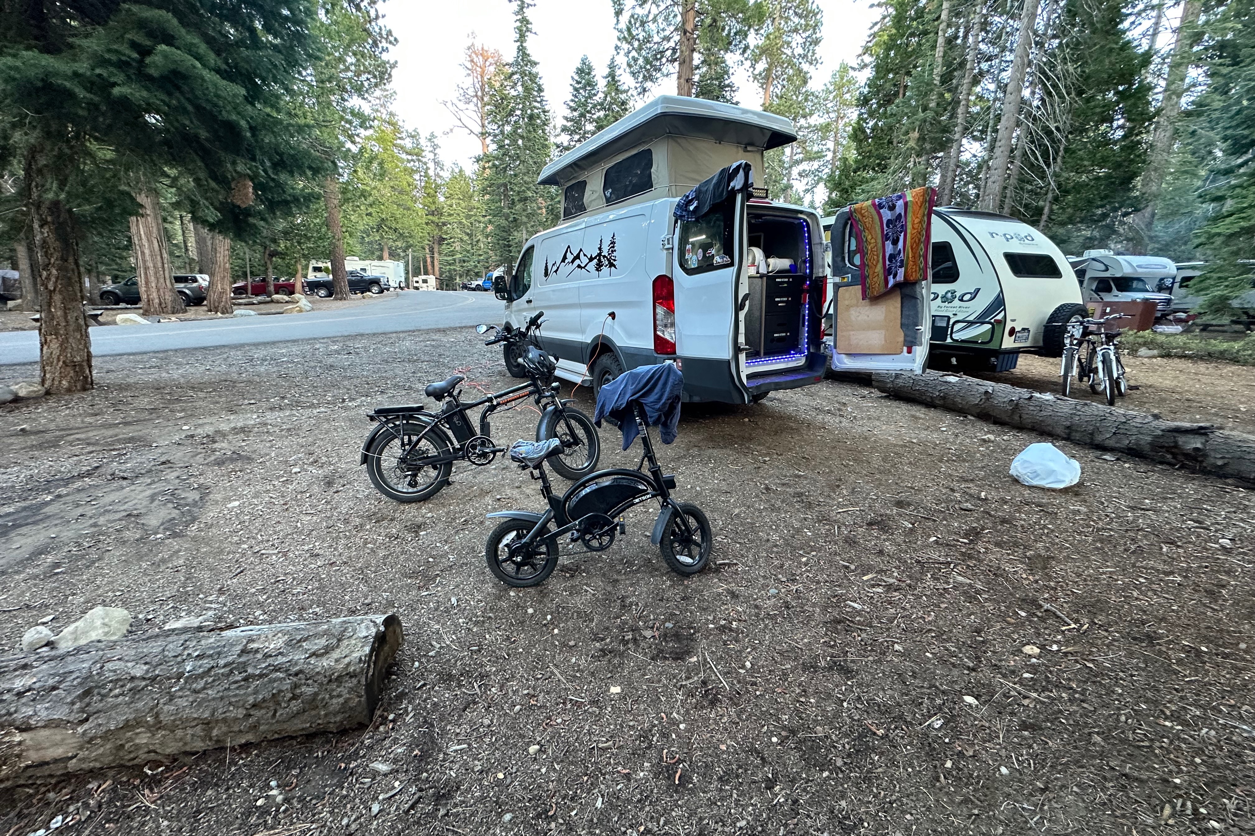 Off-Grid Adventure Van with Solar, Generator & Pop-Top