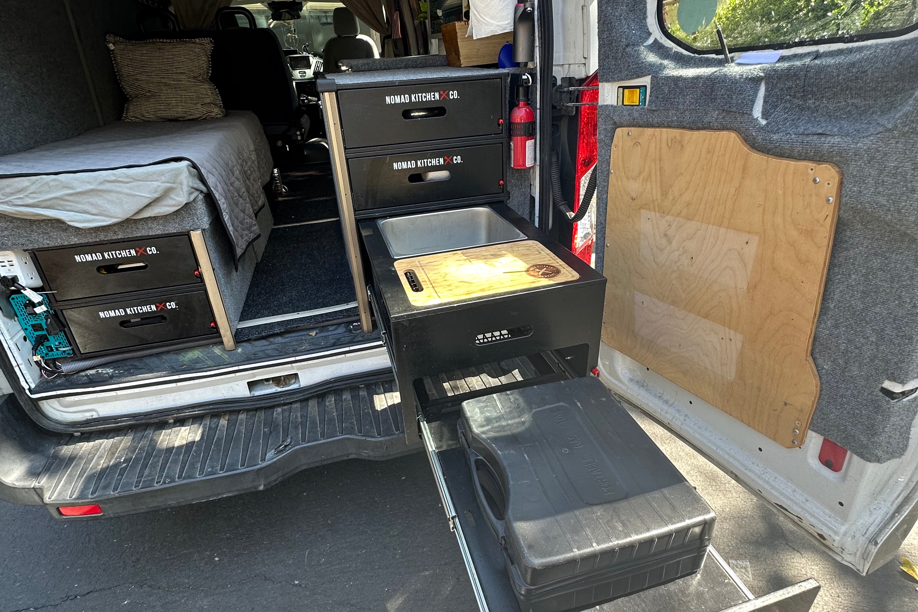 Off-Grid Adventure Van with Solar, Generator & Pop-Top