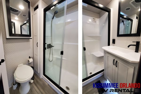 NEW 43' LUXURY 2 BEDROOM FIFTH WHEEL - SLEEPS 8
