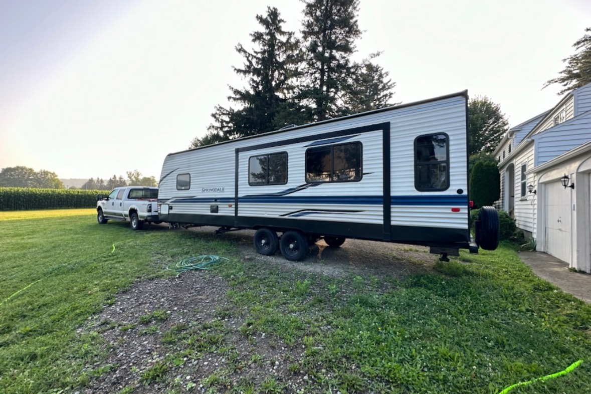 Family RV Glamping