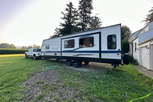 Family RV Glamping