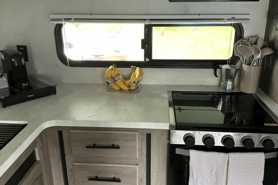 Family RV Glamping
