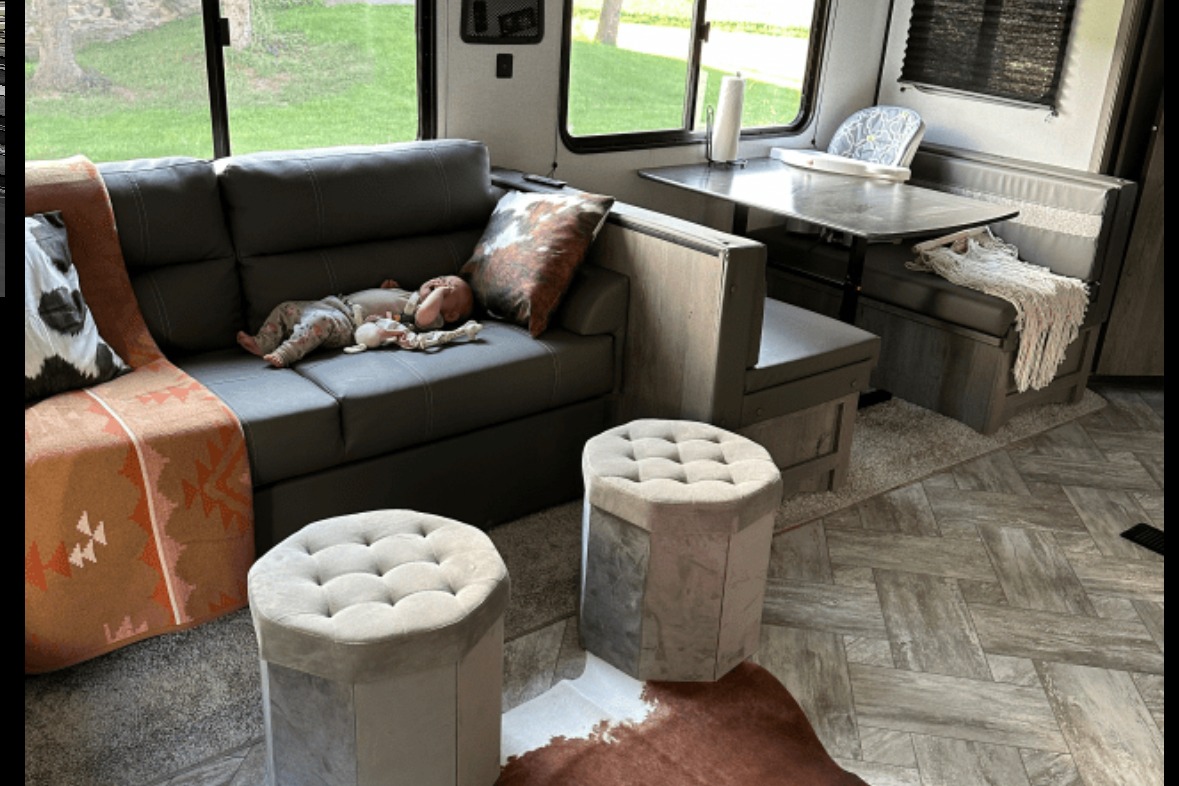 Family RV Glamping