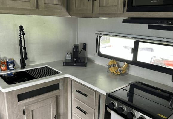 Family RV Glamping