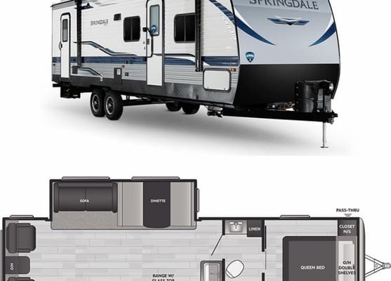 Family RV Glamping