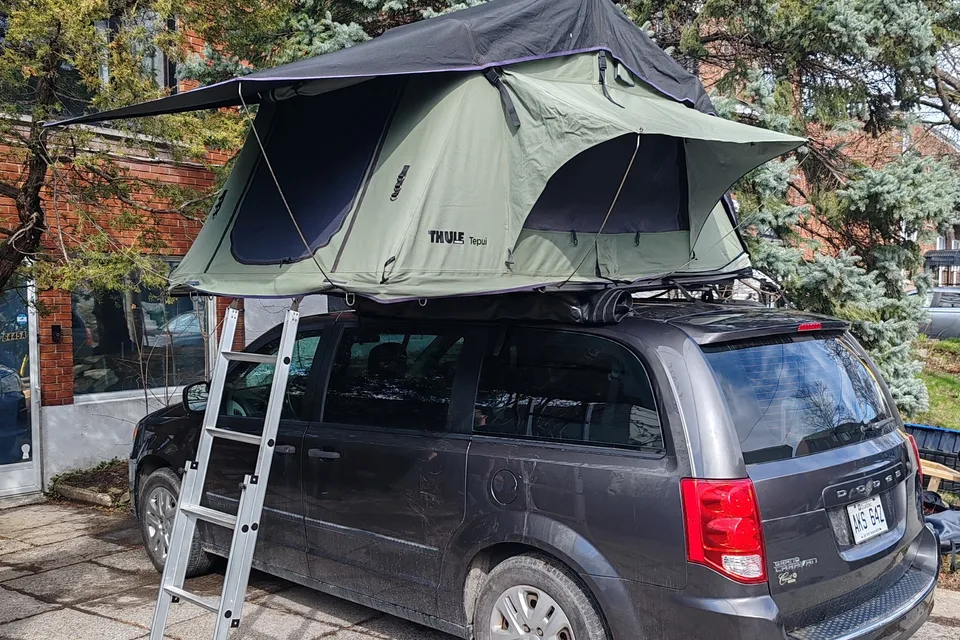 Dédéneige, notre dodge caravan aménagée ! Partez a l'aventure !