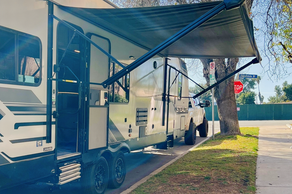 Joeys Forest River Stealth Toy Hauler