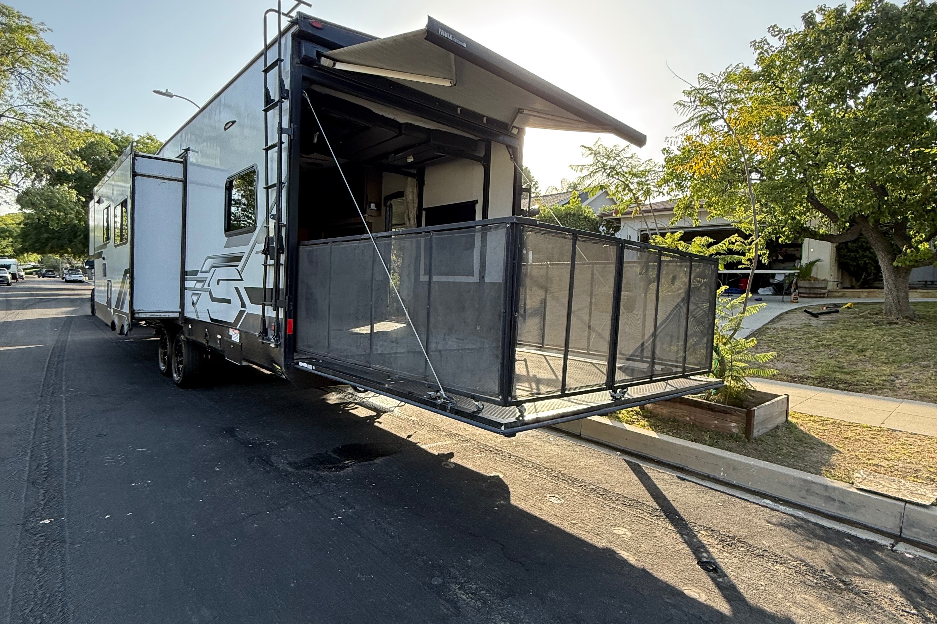 Joeys Forest River Stealth Toy Hauler