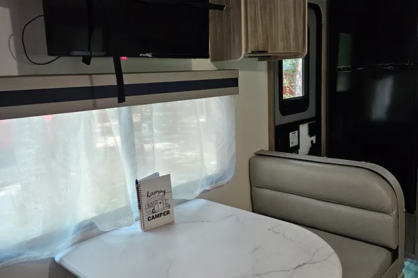 Kreiser's Winnebago travel trailer onsite or delivery