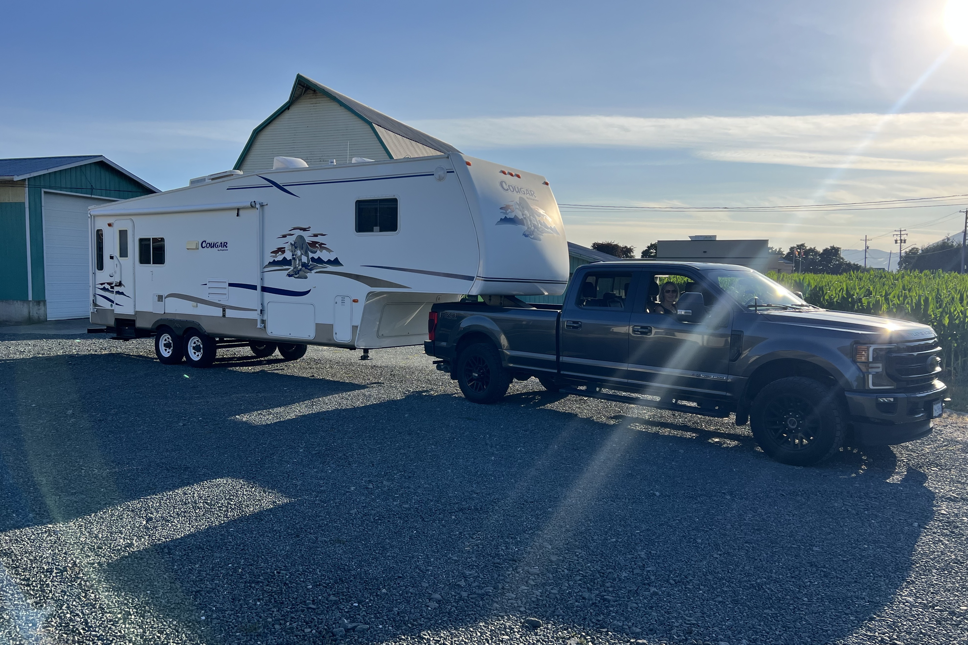 Cougar Fifth Wheel Fun