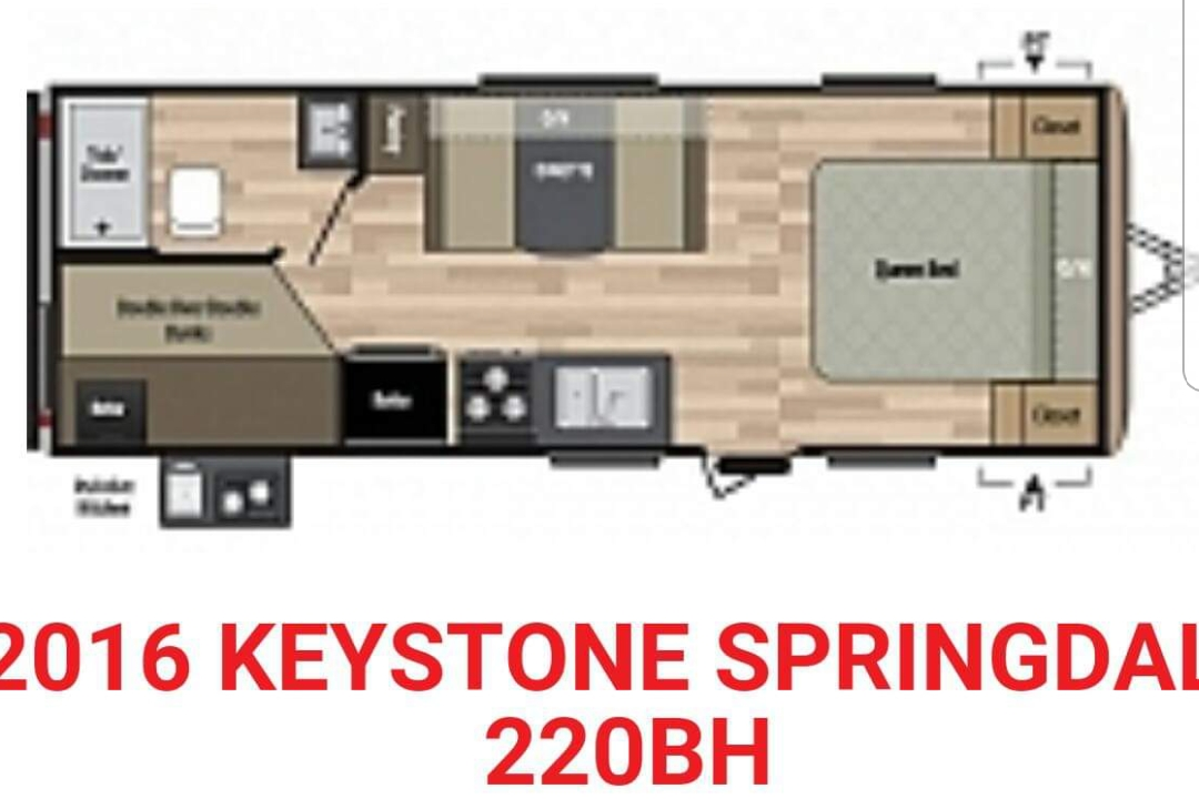 Fun with the Fam ! 2016 Keystone Springdale - With Bunk beds!