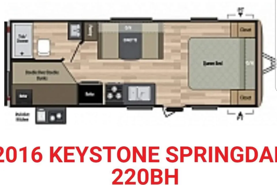 Fun with the Fam ! 2016 Keystone Springdale - With Bunk beds!