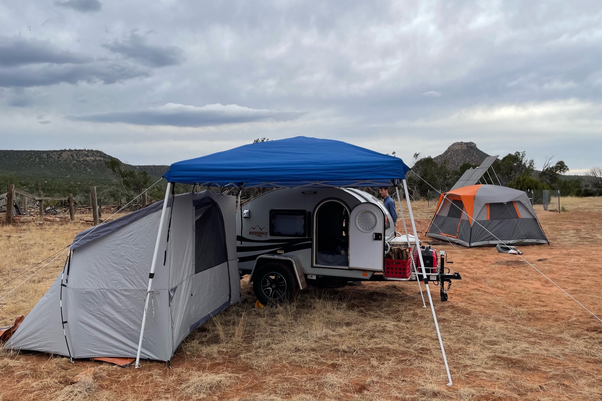 Luxury Teardrop w/ King Bed and Outdoor Kitchen!