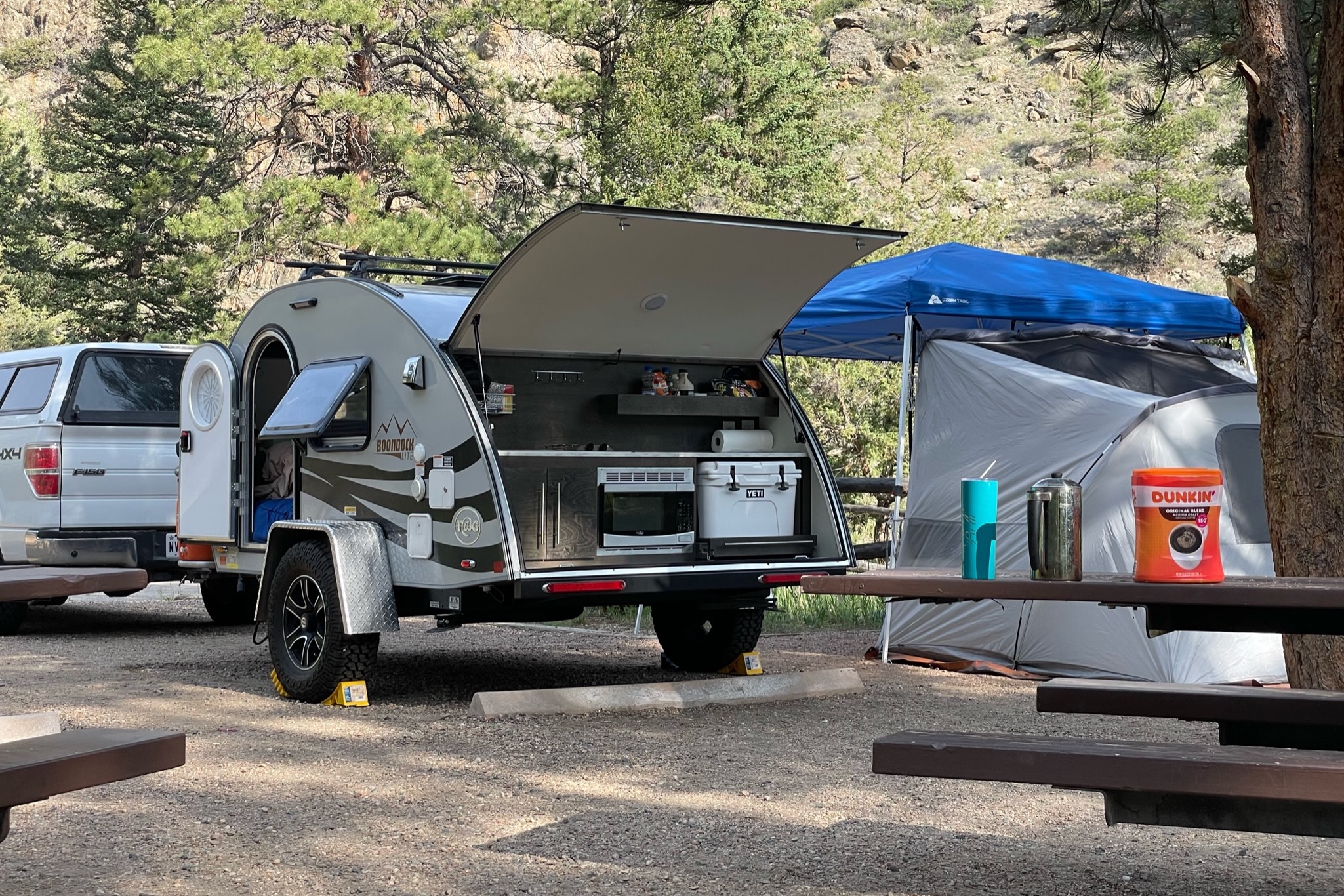 Luxury Teardrop w/ King Bed and Outdoor Kitchen!