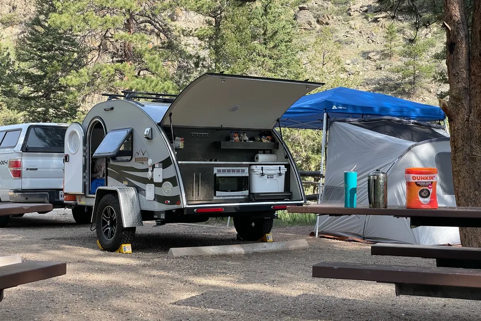Luxury Teardrop w/ King Bed and Outdoor Kitchen!