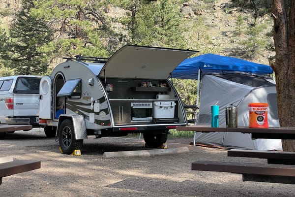 Luxury Teardrop w/ King Bed and Outdoor Kitchen!