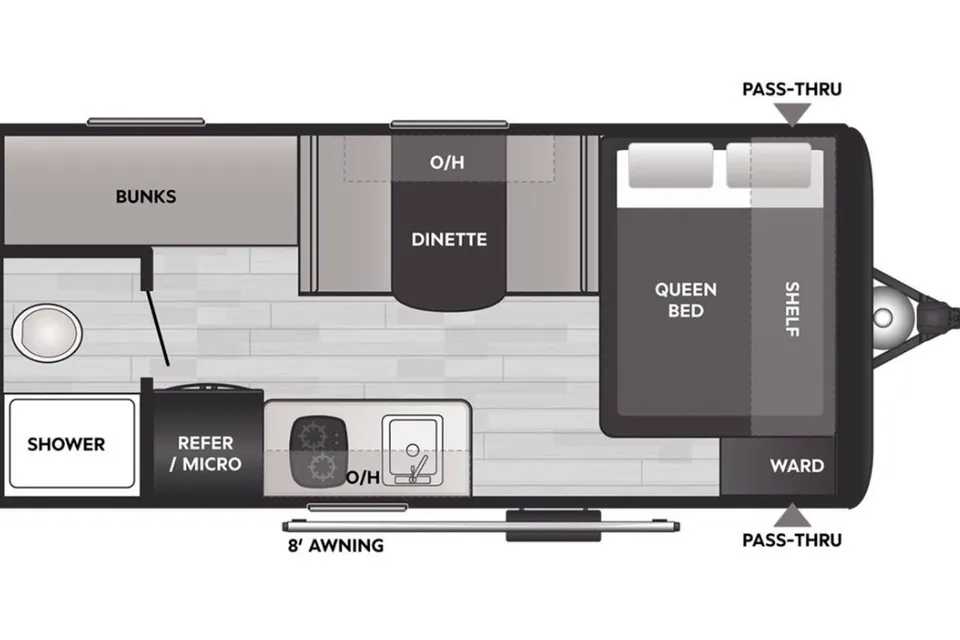 Clean & Cozy Coleman 17B Camper