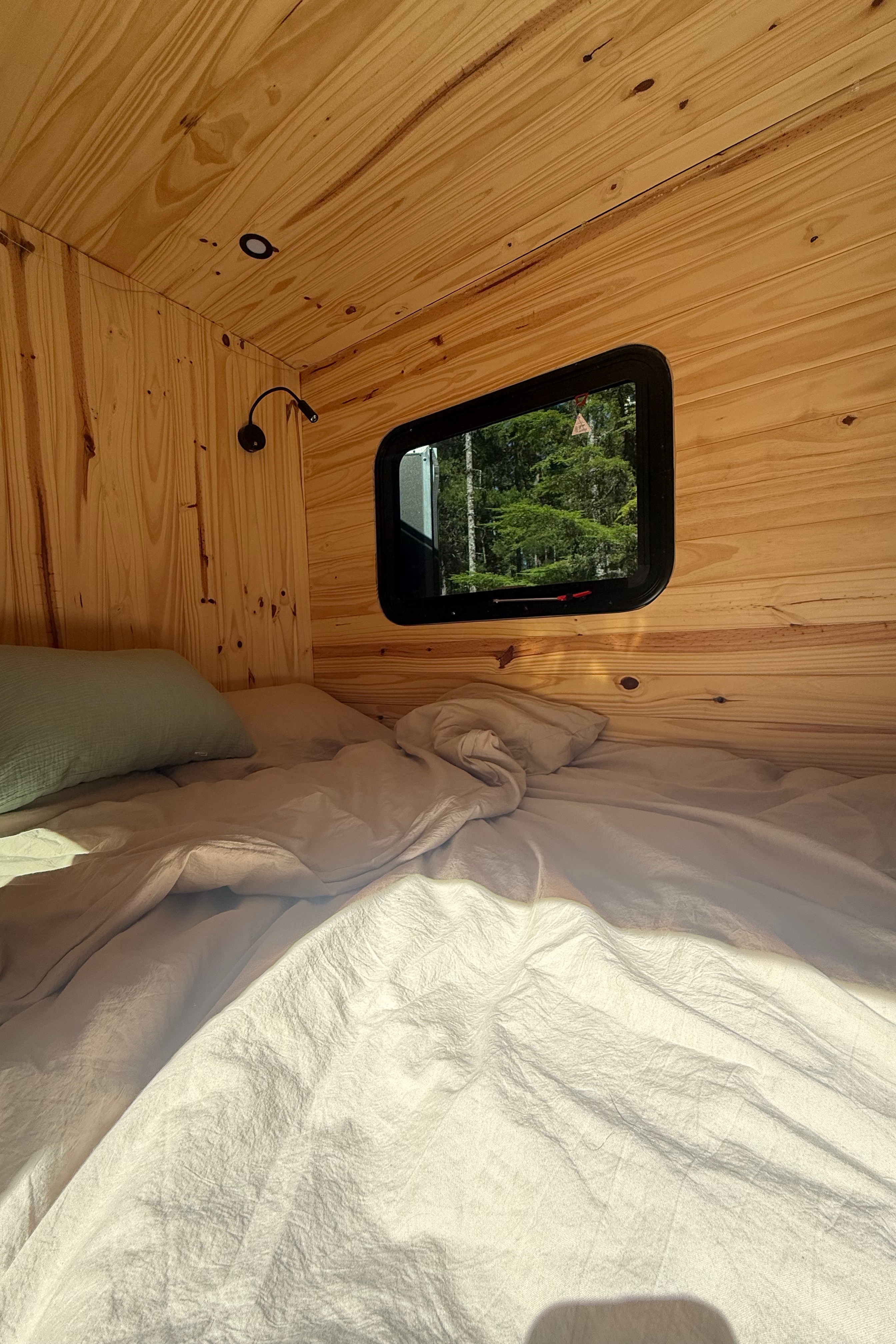 Cozy Off-Grid Cabin Trailer | Sleeps 2 | Solar + Water + Kitchen
