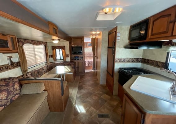 Clayton's Keystone Passport Travel Trailer