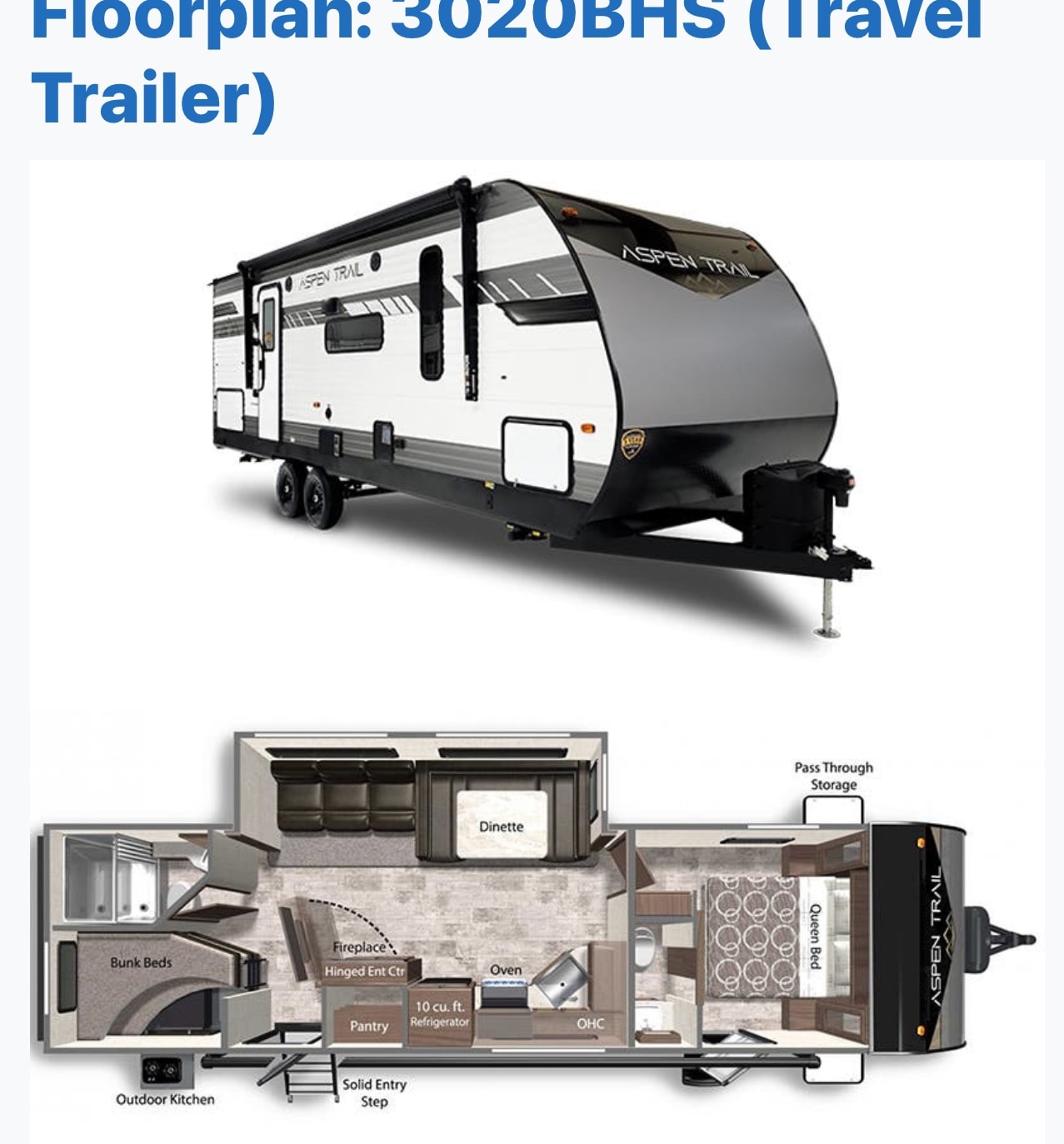 E ❤️ A  The Dutchman Travel Trailer