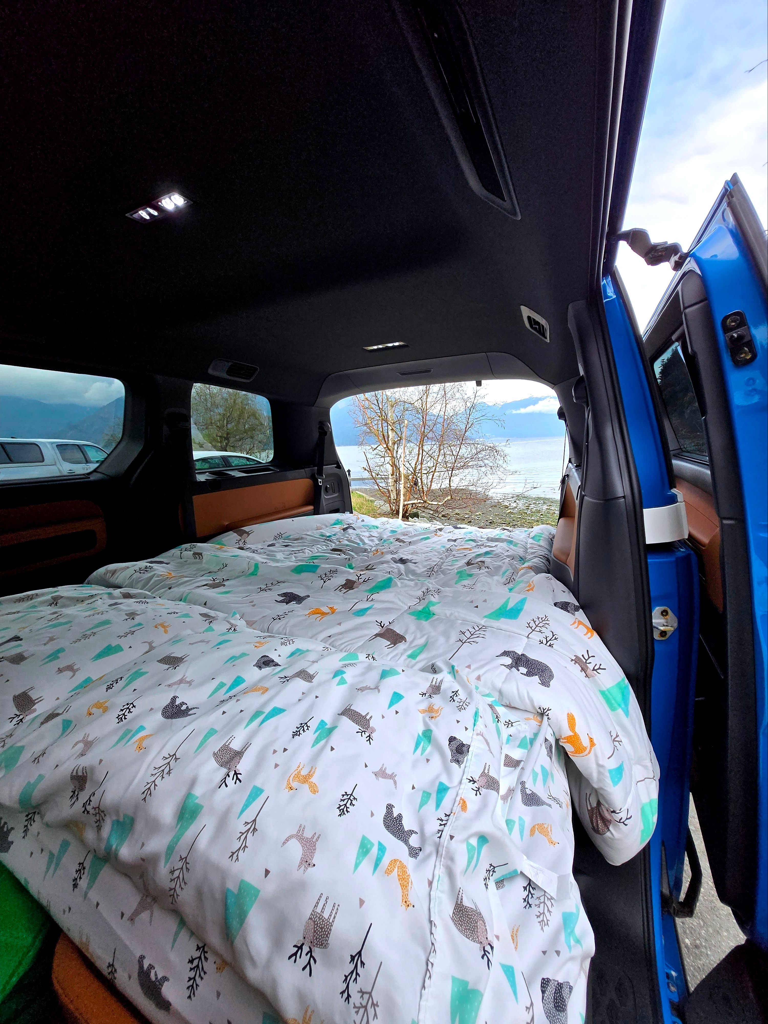 Iconic, Zero Emission Camping with an Volkswagen ID. BUZZ