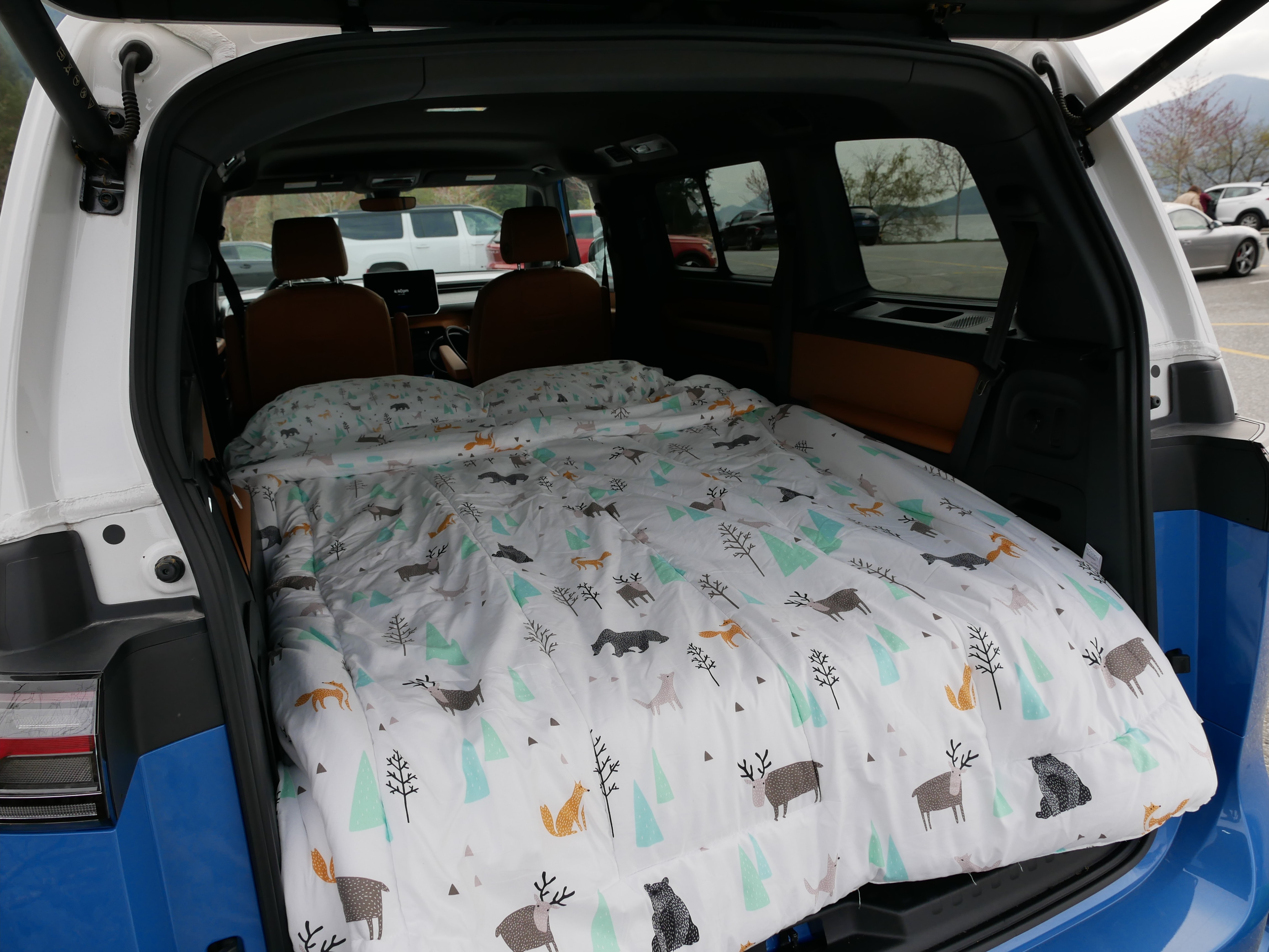 Iconic, Zero Emission Camping with an Volkswagen ID. BUZZ
