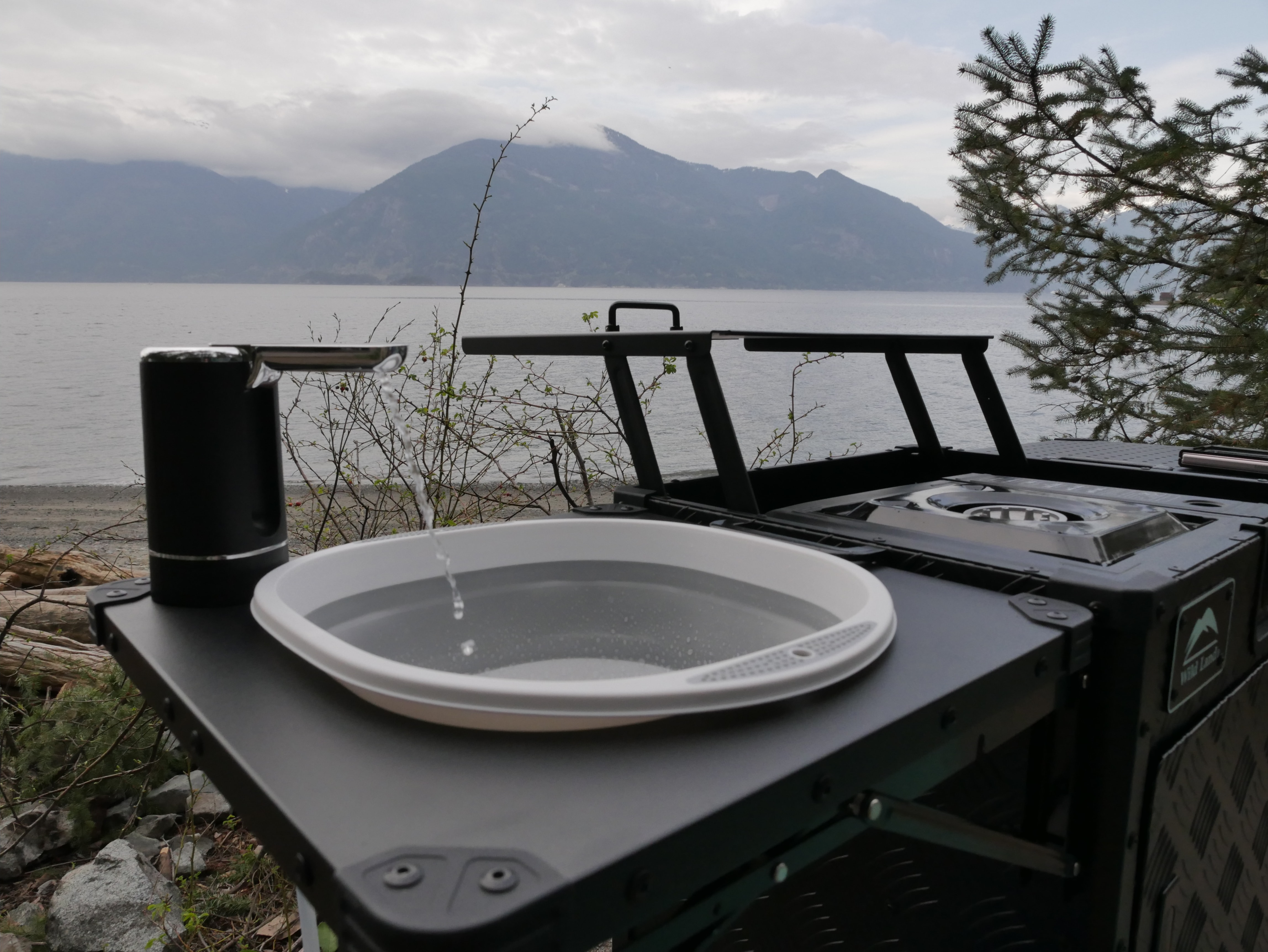 Iconic, Zero Emission Camping with an Volkswagen ID. BUZZ