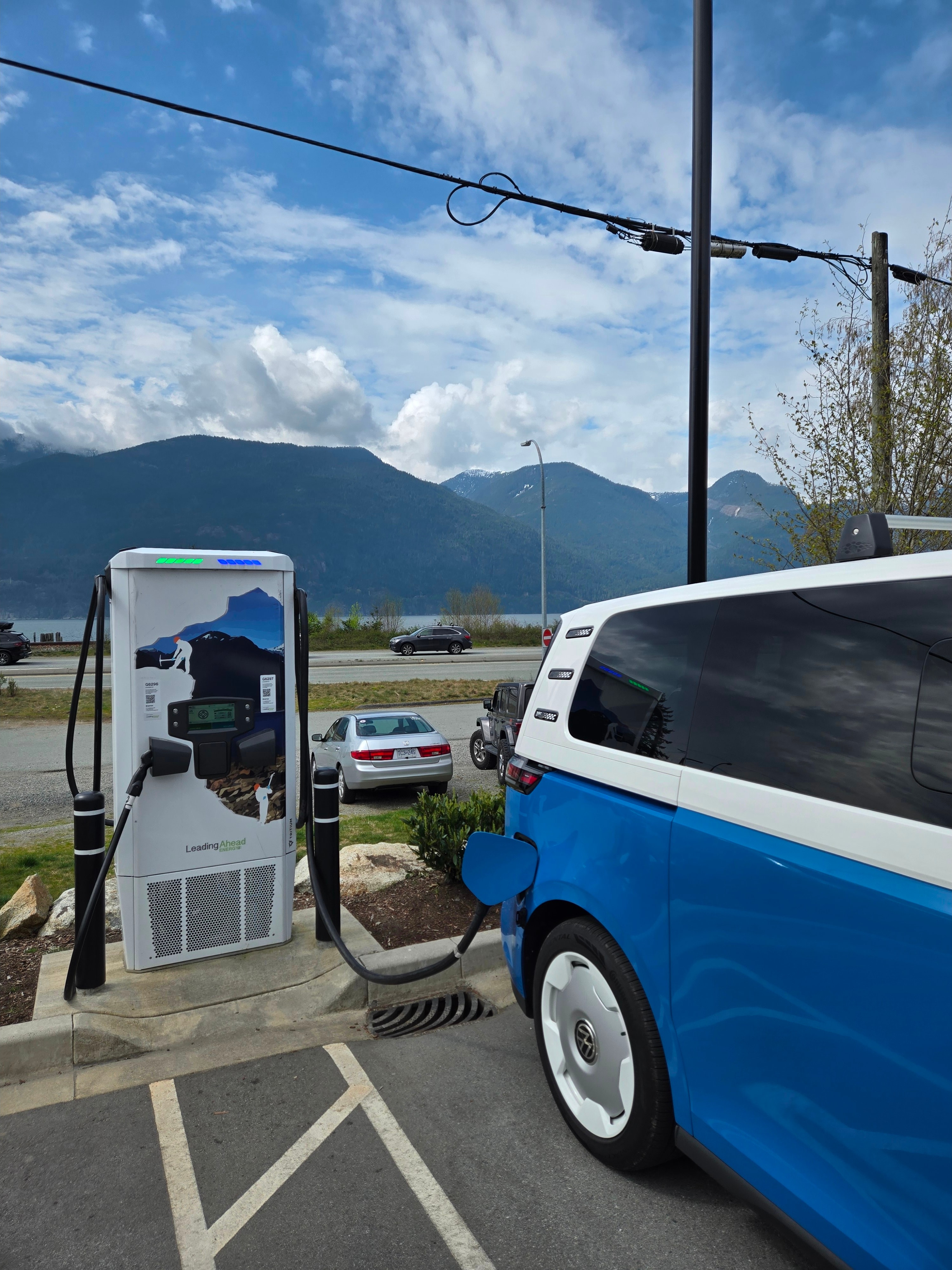Iconic, Zero Emission Camping with an Volkswagen ID. BUZZ