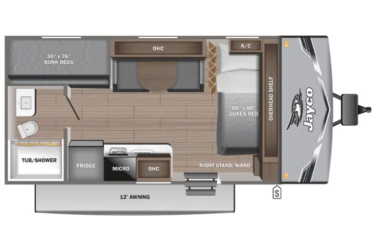 2025 Jayco Jay Flight SLX 175BH Travel Trailer (Unit 01)