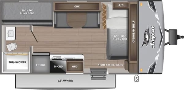 2025 Jayco Jay Flight SLX 175BH Travel Trailer (Unit 01)