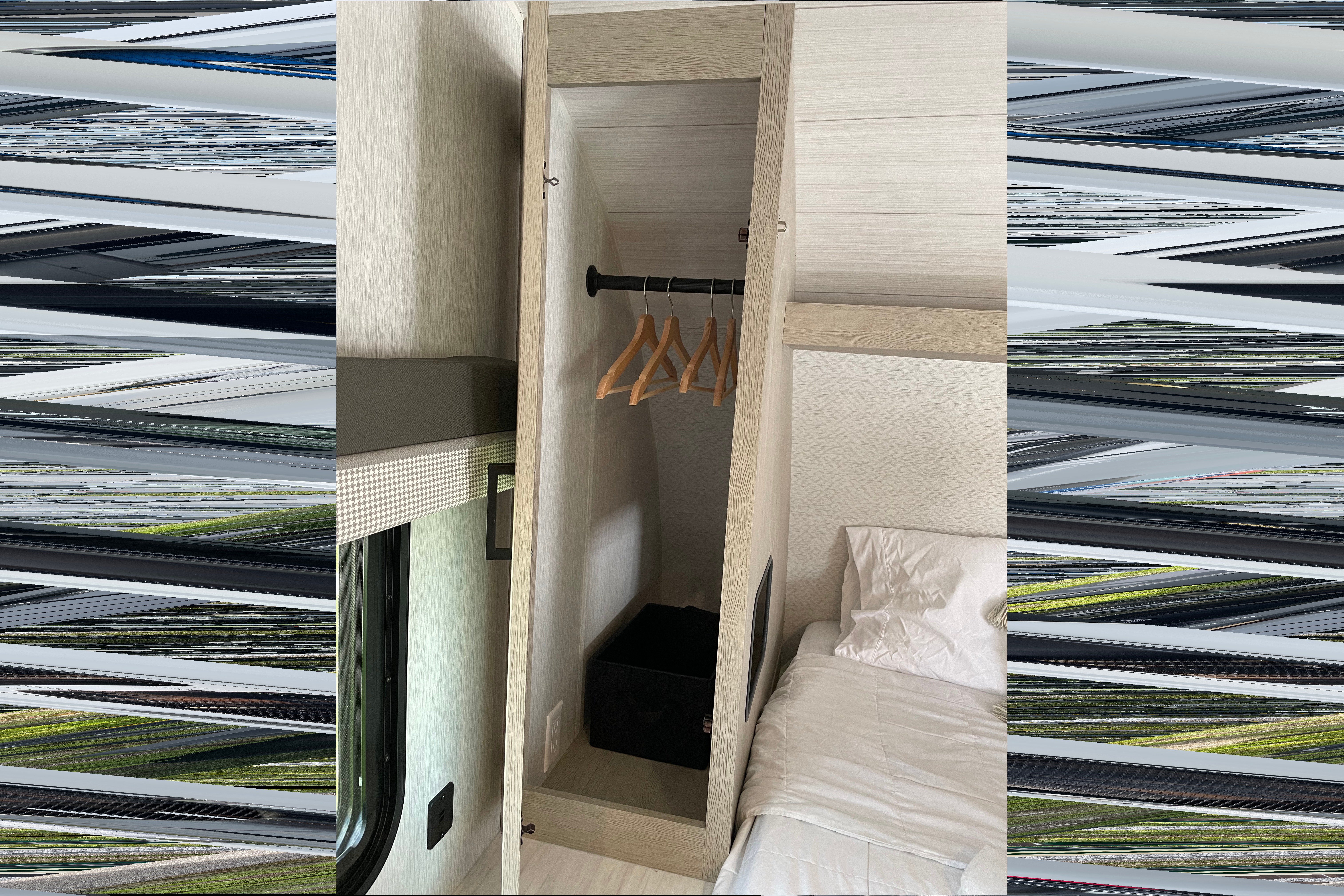 MEET LINCOLN OUR LUX RV, ASK ABOUT OUR ADDONS.