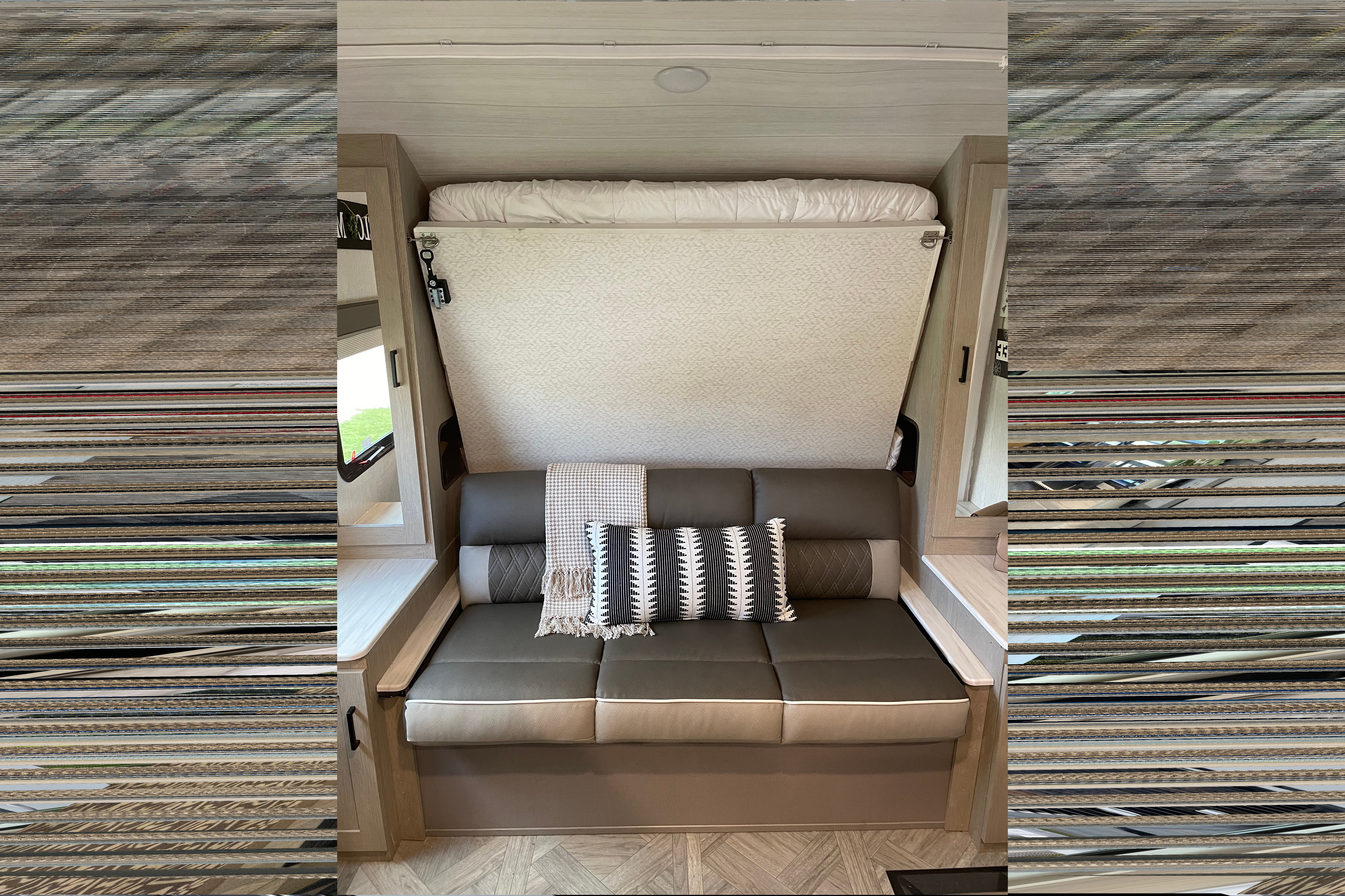 MEET LINCOLN OUR LUX RV, ASK ABOUT OUR ADDONS.