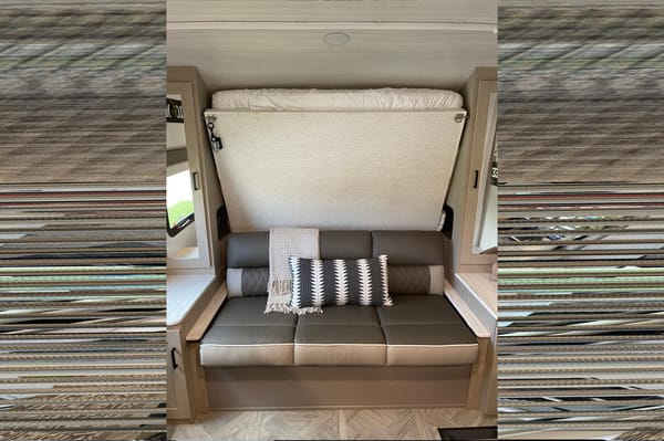 MEET LINCOLN OUR LUX RV, ASK ABOUT OUR ADDONS.