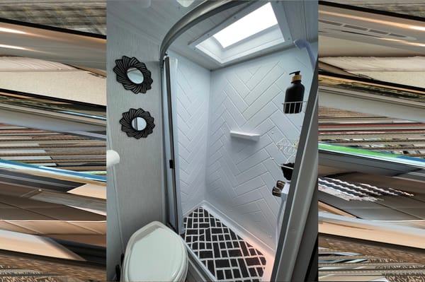 MEET LINCOLN OUR LUX RV, ASK ABOUT OUR ADDONS.