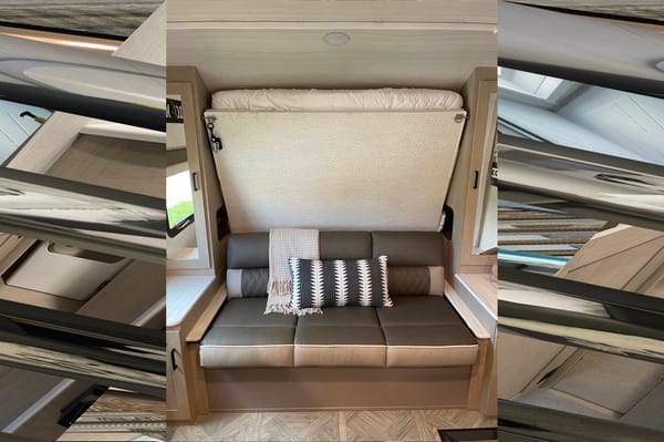 MEET LINCOLN OUR LUX RV, ASK ABOUT OUR ADDONS.